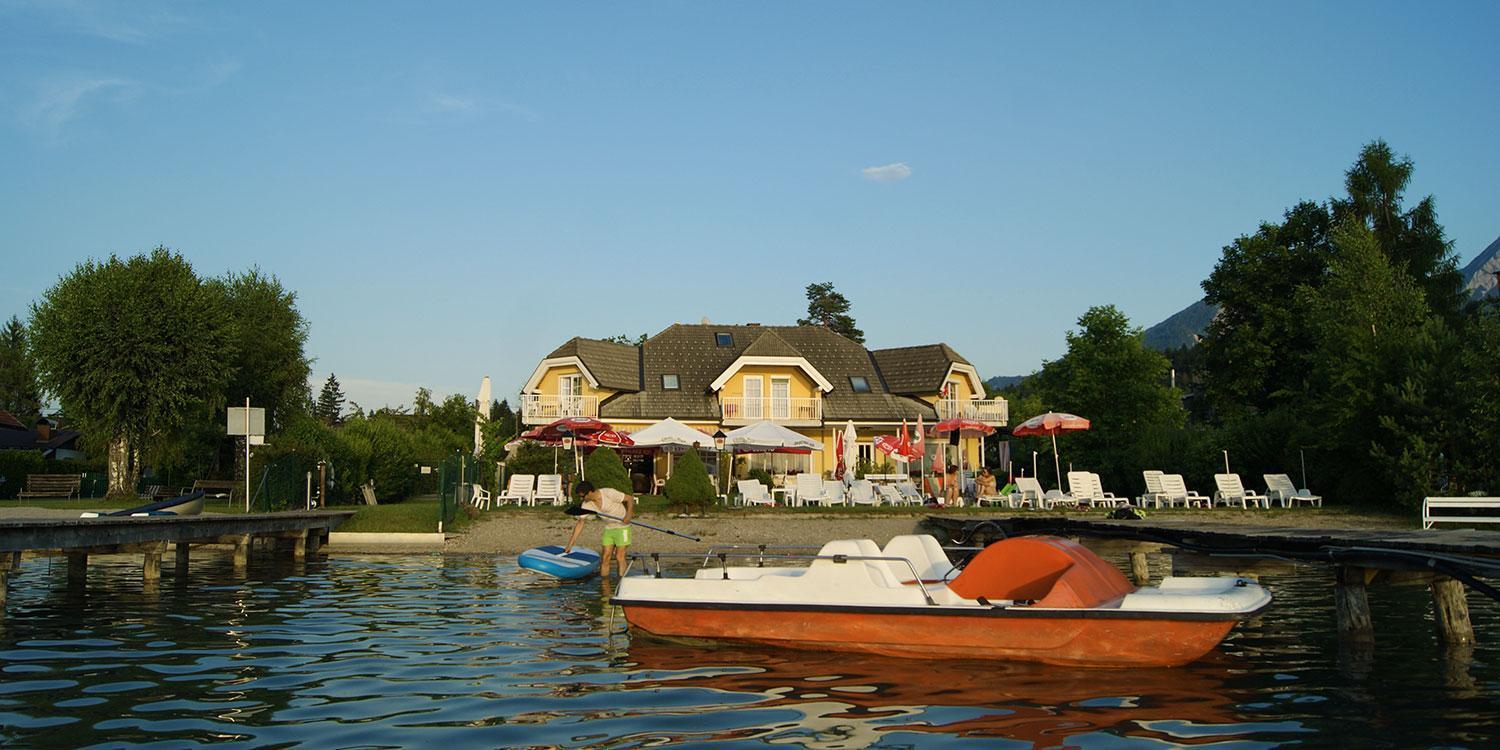 Seevilla Wochinz Faak am See Buitenkant foto