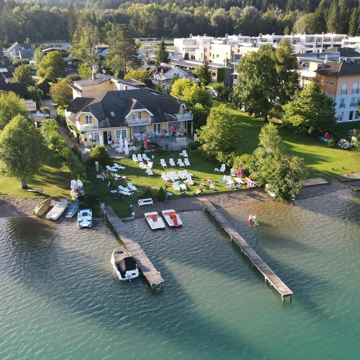 Seevilla Wochinz Faak am See Buitenkant foto