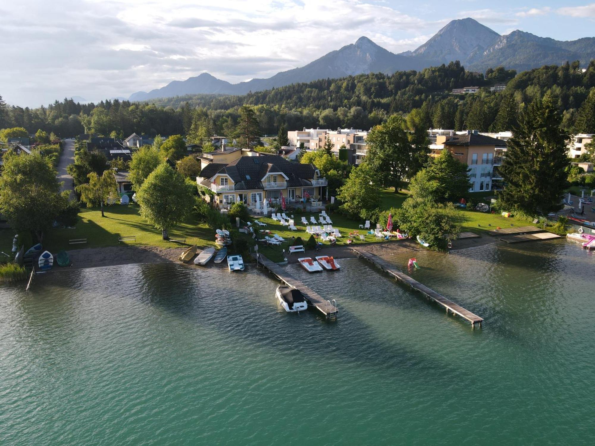 Seevilla Wochinz Faak am See Buitenkant foto